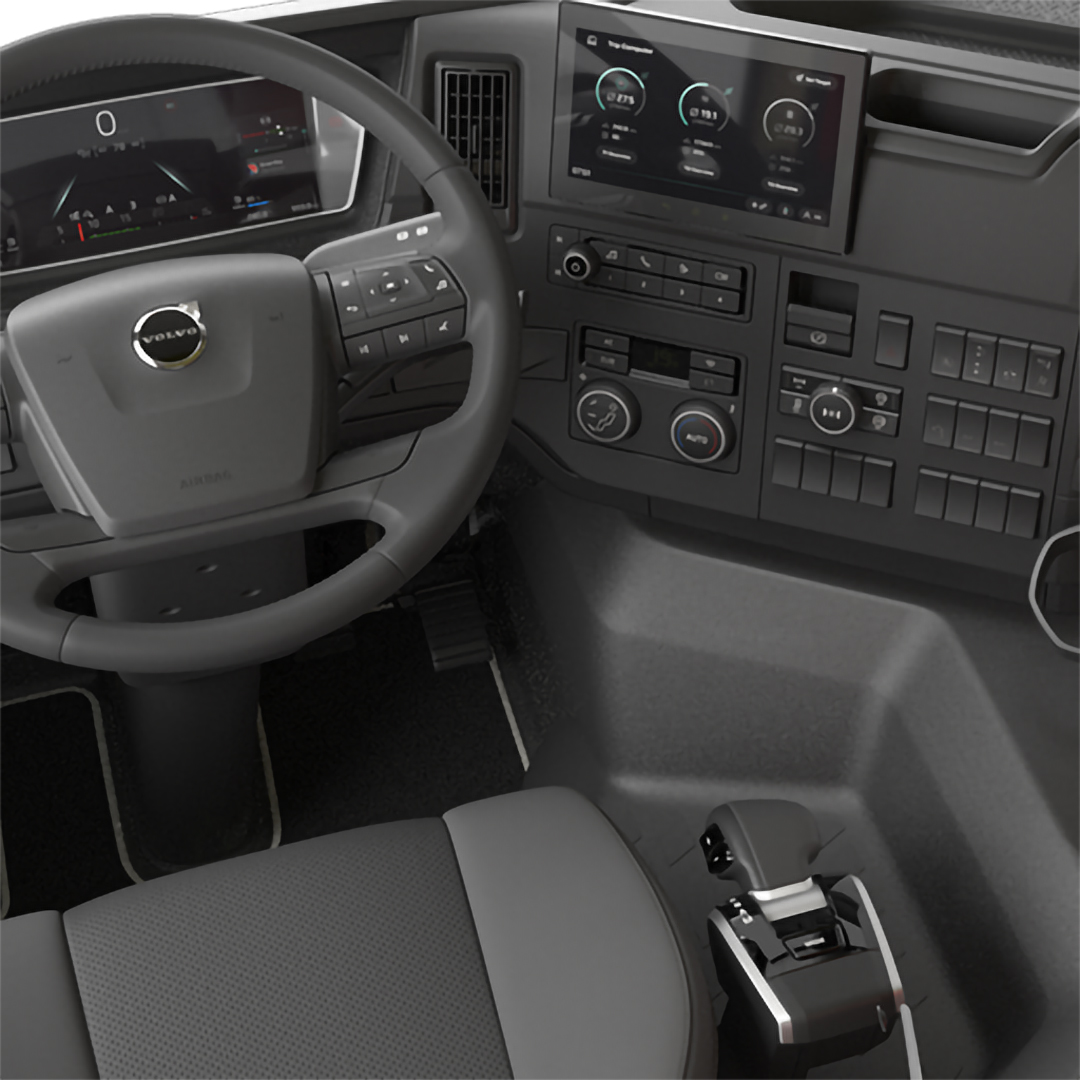 Volvo FM with leather trim progressive, interior trim level